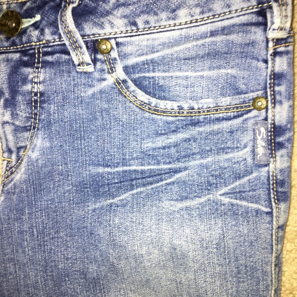 SILVER AIKO capri jeans - light washed - awesome - Picture 6 of 7